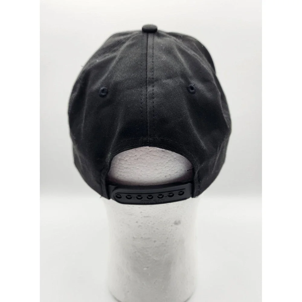 VINTAGE ATT HAT US MARINE CORPS BLACK‎ ONE SIZE